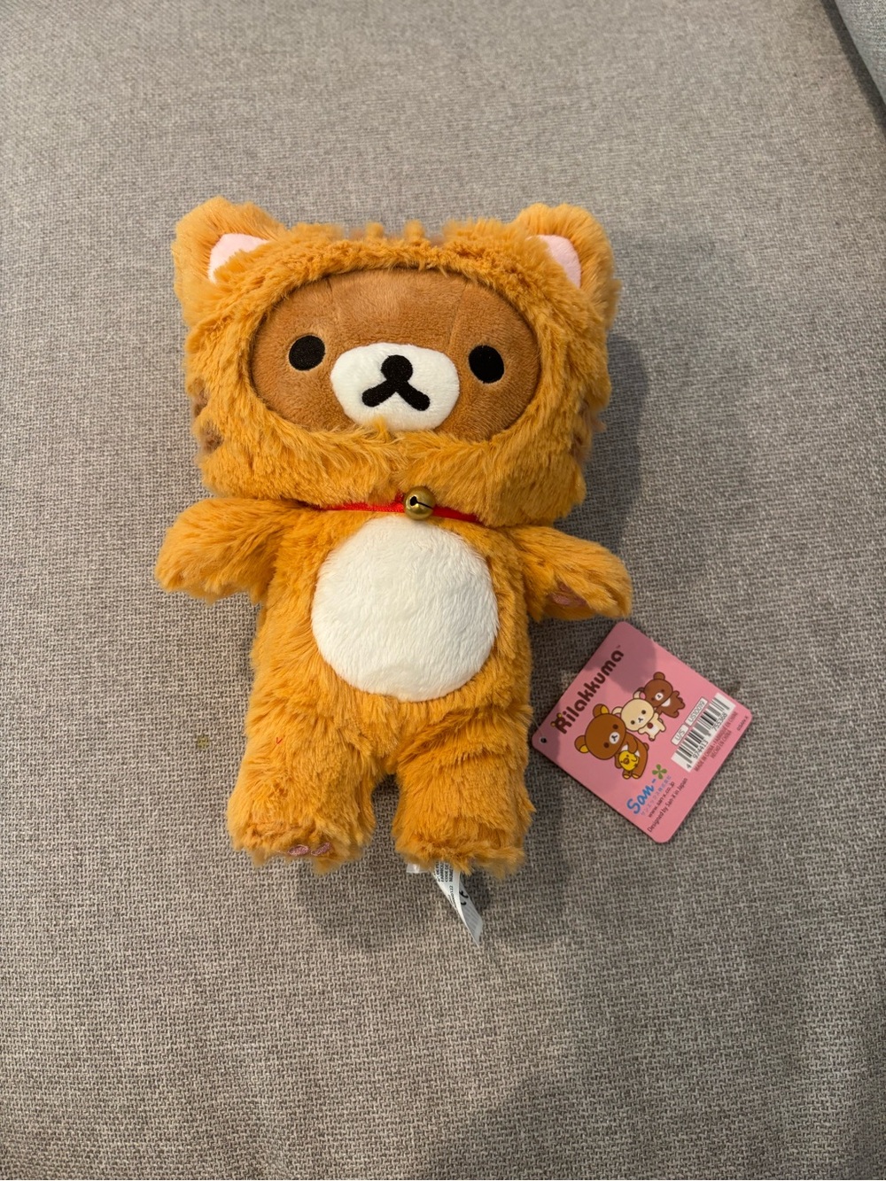 San-X Rilakkuma Dressed as a Tiger / Fluffy Cat Plush
